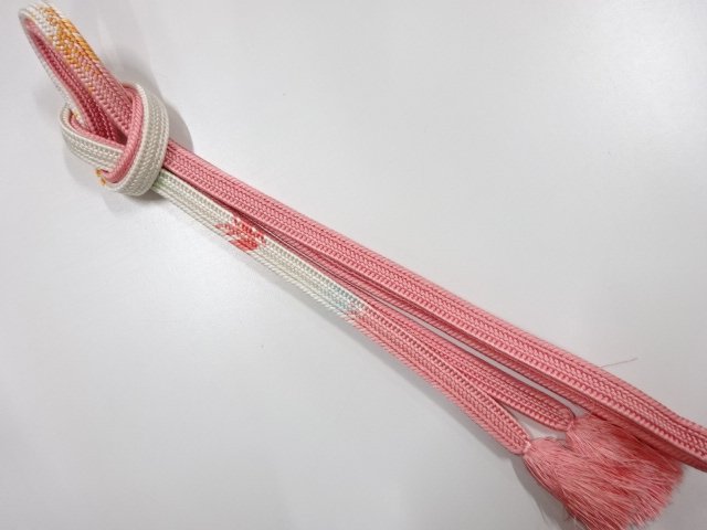 正絹　手組帯締め